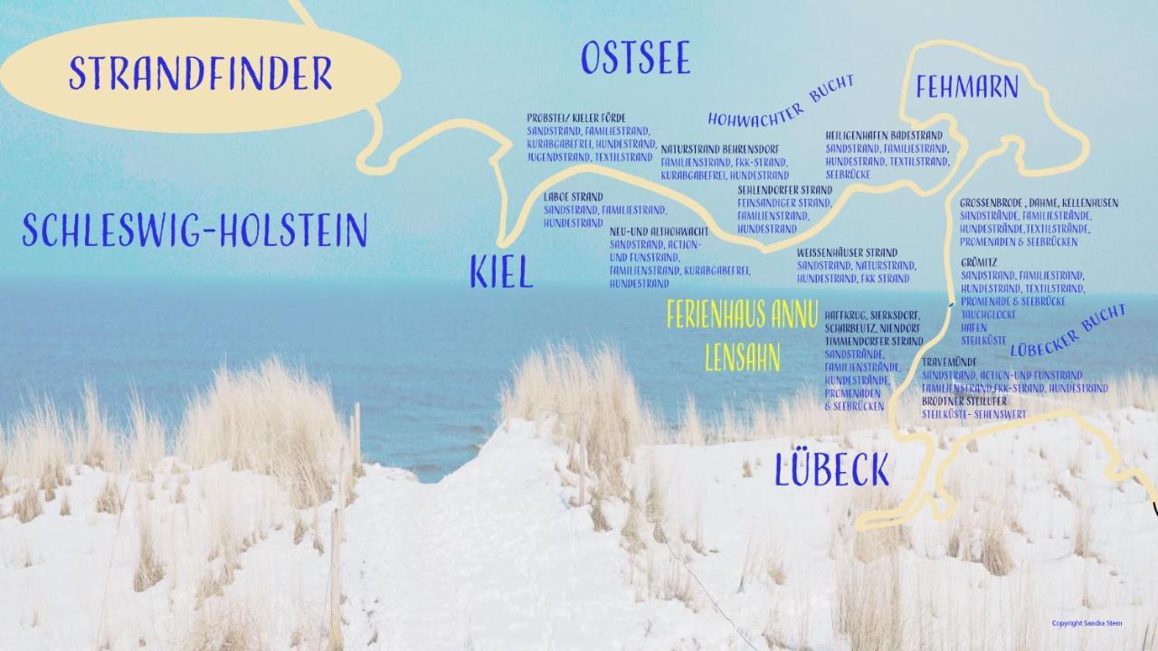 Ferienhaus Annu Lensahn Eksteriør billede